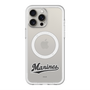 スリムプロテクションプレミアムケース with MagSafe［ 千葉ロッテマリーンズ - ワードロゴ - クリア ］