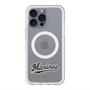 スリムプロテクションプレミアムケース with MagSafe［ 千葉ロッテマリーンズ - ワードロゴ - クリア ］