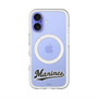 スリムプロテクションプレミアムケース with MagSafe［ 千葉ロッテマリーンズ - ワードロゴ - クリア ］