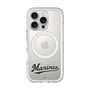 スリムプロテクションプレミアムケース with MagSafe［ 千葉ロッテマリーンズ - ワードロゴ - クリア ］