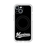 スリムプロテクションプレミアムケース with MagSafe［ 千葉ロッテマリーンズ - ワードロゴ - ブラック ］