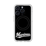 スリムプロテクションプレミアムケース with MagSafe［ 千葉ロッテマリーンズ - ワードロゴ - ブラック ］