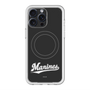 スリムプロテクションプレミアムケース with MagSafe［ 千葉ロッテマリーンズ - ワードロゴ - ブラック ］