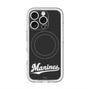 スリムプロテクションプレミアムケース with MagSafe［ 千葉ロッテマリーンズ - ワードロゴ - ブラック ］