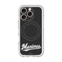 スリムプロテクションプレミアムケース with MagSafe［ 千葉ロッテマリーンズ - ワードロゴ - ブラック ］