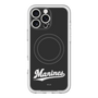 スリムプロテクションプレミアムケース with MagSafe［ 千葉ロッテマリーンズ - ワードロゴ - ブラック ］
