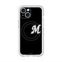 スリムプロテクションプレミアムケース with MagSafe［ 千葉ロッテマリーンズ - イニシャルロゴ - ブラック ］