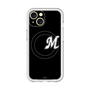 スリムプロテクションプレミアムケース with MagSafe［ 千葉ロッテマリーンズ - イニシャルロゴ - ブラック ］