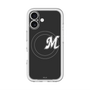 スリムプロテクションプレミアムケース with MagSafe［ 千葉ロッテマリーンズ - イニシャルロゴ - ブラック ］