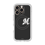 スリムプロテクションプレミアムケース with MagSafe［ 千葉ロッテマリーンズ - イニシャルロゴ - ブラック ］