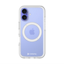 スリムプロテクションプレミアムケース with MagSafe［ オリジナル - caseplayロゴ - ホワイト/A ］