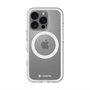 スリムプロテクションプレミアムケース with MagSafe［ オリジナル - caseplayロゴ - ホワイト/A ］