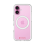 スリムプロテクションプレミアムケース with MagSafe［ オリジナル - caseplayロゴ - レッド/A ］