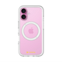 スリムプロテクションプレミアムケース with MagSafe［ オリジナル - caseplayロゴ - イエロー/A ］