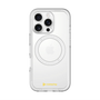 スリムプロテクションプレミアムケース with MagSafe［ オリジナル - caseplayロゴ - イエロー/A ］