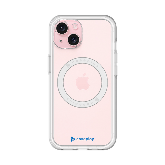 スリムプロテクションプレミアムケース with MagSafe［ オリジナル - caseplayロゴ - ブルー/A ］