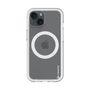 スリムプロテクションプレミアムケース with MagSafe［ オリジナル - caseplayロゴ - ホワイト/B ］