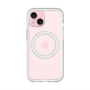スリムプロテクションプレミアムケース with MagSafe［ オリジナル - caseplayロゴ - ホワイト/B ］