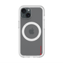 スリムプロテクションプレミアムケース with MagSafe［ オリジナル - caseplayロゴ - レッド/B ］