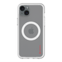 スリムプロテクションプレミアムケース with MagSafe［ オリジナル - caseplayロゴ - レッド/B ］