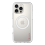 スリムプロテクションプレミアムケース with MagSafe［ オリジナル - caseplayロゴ - レッド/B ］