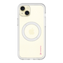 スリムプロテクションプレミアムケース with MagSafe［ オリジナル - caseplayロゴ - ピンク/B ］