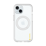 スリムプロテクションプレミアムケース with MagSafe［ オリジナル - caseplayロゴ - イエロー/B ］