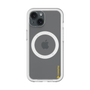 スリムプロテクションプレミアムケース with MagSafe［ オリジナル - caseplayロゴ - イエロー/B ］