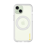 スリムプロテクションプレミアムケース with MagSafe［ オリジナル - caseplayロゴ - イエロー/B ］