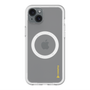 スリムプロテクションプレミアムケース with MagSafe［ オリジナル - caseplayロゴ - イエロー/B ］