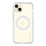 スリムプロテクションプレミアムケース with MagSafe［ オリジナル - caseplayロゴ - イエロー/B ］