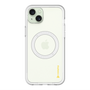 スリムプロテクションプレミアムケース with MagSafe［ オリジナル - caseplayロゴ - イエロー/B ］