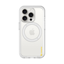 スリムプロテクションプレミアムケース with MagSafe［ オリジナル - caseplayロゴ - イエロー/B ］