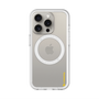スリムプロテクションプレミアムケース with MagSafe［ オリジナル - caseplayロゴ - イエロー/B ］