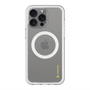 スリムプロテクションプレミアムケース with MagSafe［ オリジナル - caseplayロゴ - イエロー/B ］
