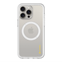 スリムプロテクションプレミアムケース with MagSafe［ オリジナル - caseplayロゴ - イエロー/B ］