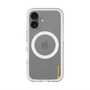 スリムプロテクションプレミアムケース with MagSafe［ オリジナル - caseplayロゴ - イエロー/B ］