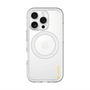 スリムプロテクションプレミアムケース with MagSafe［ オリジナル - caseplayロゴ - イエロー/B ］