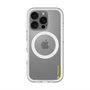スリムプロテクションプレミアムケース with MagSafe［ オリジナル - caseplayロゴ - イエロー/B ］