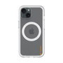 スリムプロテクションプレミアムケース with MagSafe［ オリジナル - caseplayロゴ - オレンジ/B ］