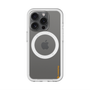 スリムプロテクションプレミアムケース with MagSafe［ オリジナル - caseplayロゴ - オレンジ/B ］
