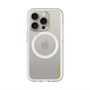 スリムプロテクションプレミアムケース with MagSafe［ オリジナル - caseplayロゴ - オレンジ/B ］