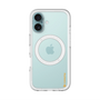 スリムプロテクションプレミアムケース with MagSafe［ オリジナル - caseplayロゴ - オレンジ/B ］