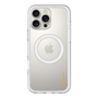 スリムプロテクションプレミアムケース with MagSafe［ オリジナル - caseplayロゴ - オレンジ/B ］