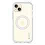スリムプロテクションプレミアムケース with MagSafe［ オリジナル - caseplayロゴ - グリーン/B ］