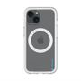 スリムプロテクションプレミアムケース with MagSafe［ オリジナル - caseplayロゴ - ライトブルー/B ］