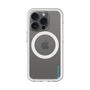 スリムプロテクションプレミアムケース with MagSafe［ オリジナル - caseplayロゴ - ライトブルー/B ］