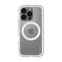スリムプロテクションプレミアムケース with MagSafe［ オリジナル - caseplayロゴ - ライトブルー/B ］