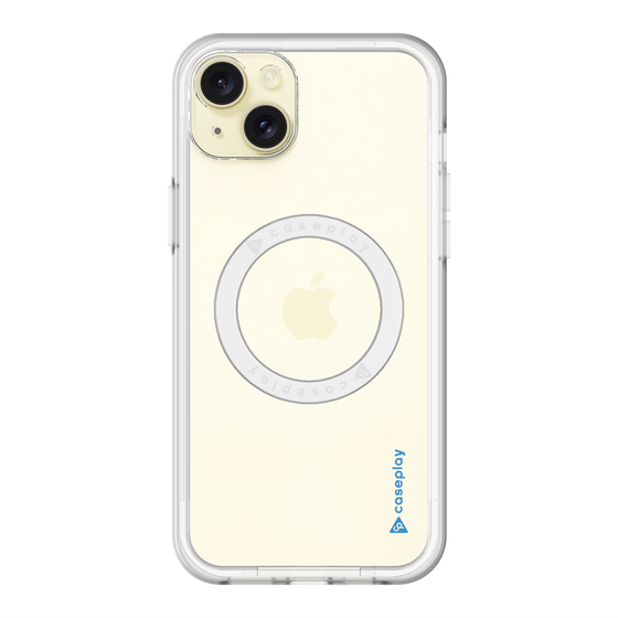 スリムプロテクションプレミアムケース with MagSafe［ オリジナル - caseplayロゴ - ブルー/B ］