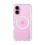 スリムプロテクションプレミアムケース with MagSafe［ オリジナル - caseplayロゴ - パープル/B ］